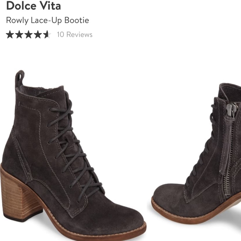 Dolce vita rowly lace up bootie